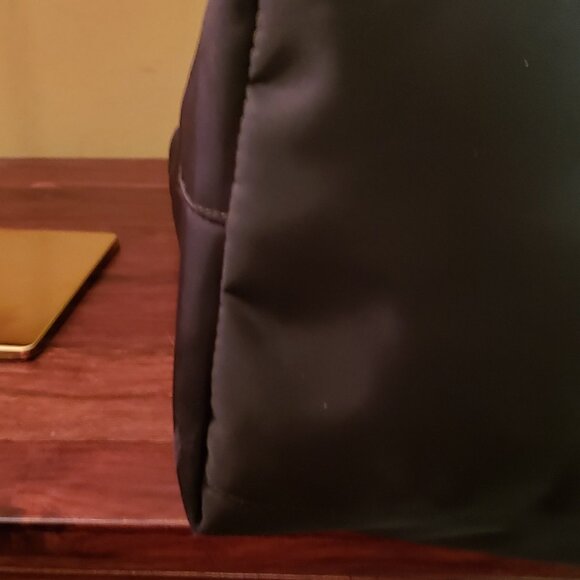 Fendi Leather trim/Handle Bag, Black Nylon Gold-Tone Hardware Tote Bag - Picture 5 of 13